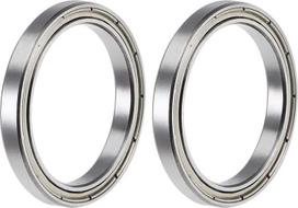 TAZYYZUU 2/5 Stück Lager 608 6700 6701 6702 6703 6704 6705 6706 6707 6708 6709 6710-2RS ZZ Ultradidelės apimties, guminės juostelės (Zz,5PCS-6707 35X44X5MM)