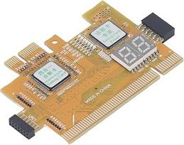 Yctze PCIe -Diagnosekarte für Motherboard -Tests 4 Im Multifunktionalen PCI Analysator mit LED Indikator für eine Umfassende Fehlerbehebung