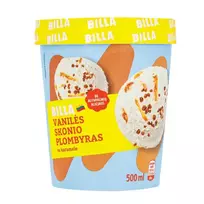Vanilinis plombyras su karamele BILLA, 500 ml