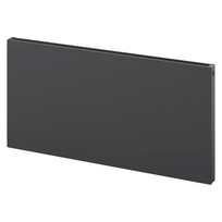 Mexen Flat CF11 plokščias radiatorius 500 x 600 mm, šoninis prijungimas, 409 W, antracitas - W411F-050-060-66