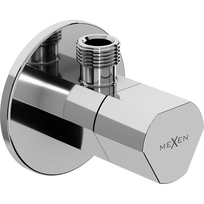 Mexen T kampinis vožtuvas maišytuvams 1/2"x3/8", chromas - 79973-00