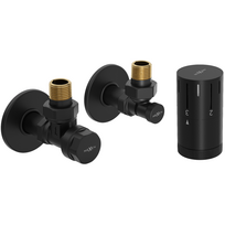 Mexen G05 kampinis termostatinio vožtuvo rinkinys su R gaubtu, juodas - W901-958-904-70