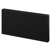 Mexen CC22 plieninis radiatorius 300 x 600 mm, apatinis vidurinis prijungimas, 560 W, juodas - W6C22-030-060-70