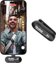 "Rollei Hear:Me Mobile X1 Lavalier" mikrofonas belaidis, atlošo mikrofonas USB C, skirtas "iPhone 15/16"/"Android" C tipo įrenginiams, profesionalus mikrofonas mobiliajam telefonui, skirtas "Tiktok" "YouTube" srautiniam vaizdo įrašui