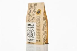 Kava be kofeino "Decaf" Kavos pupelės 500 g