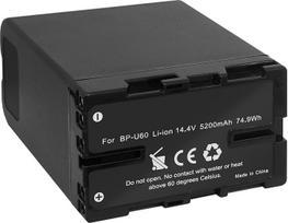 Akumuliatorius BP-U60 (14,4 V - 5200 mAh - Li-Ion), skirtas Sony PXW-FS7 / PMW-100, 200, 300, EX1, EX3, X180, X200...