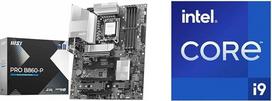 MSI PRO B860-P pagrindinė plokštė + "Intel® Core™ i9-14900KF" stalinio kompiuterio procesorius su 24 branduoliais