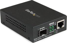 StarTech.com MCM1110SFP - Varinis Ethernet į šviesolaidinę laikmeną - konverteris 10/100/1000 tinklo įvadui