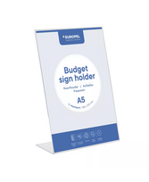 Informacinis stovas EUROPEL Budget, L tipo, A5, vertikalus