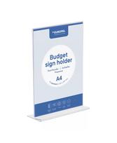 Informacinis stovas EUROPEL Budget,T tipo, A4, vertikalus