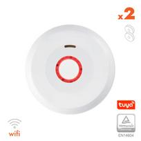 Dūmų detektorius XP-750W su WIFI, integruota 10 metų baterija 3V (2 vnt.)