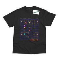 Retro Gaming Inspired By Pac-Man DTG Printed T-Shirt S