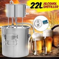 3/6/9 Galonas 11/22/35 litrų varinis vamzdelis Moonshine Still Spirits Vandens alkoholio distiliavimo aparatas namų alaus vyno gaminimo rinkinys 11L
