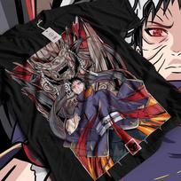 Obito Uchiha marškinėliai Tobi Naruto Japonų Anime Manga Unisex marškinėliai Minkšti marškinėliai 3XL