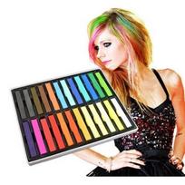 24 hair chalks hair chalk coloring Non-toxic non-permanent