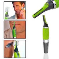 Battery-Powered Razor Trimmer - Micro Touch MAX - For Men - Nose Hair Removal - Ear Hair Removal žalia
