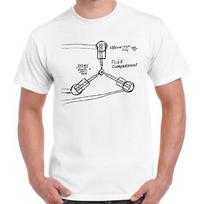 Back to The Future 80s Flux Capacitor Cool Vintage Retro T Shirt 1077 XL