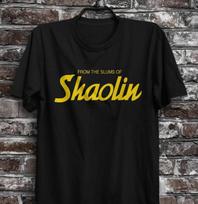 Iš Shaolin lūšnynų Wu-Tang Clan Hip Hop triumfas Apollo Kids Uzi marškinėliai S