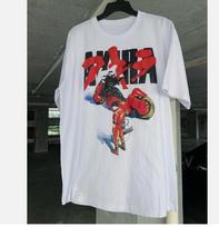 Akira Anime Retro Shirt, Akira Graphic White Classic Style Tshirt 3XL
