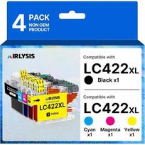 LC422XL Compatible Ink Cartridge for Brother LC422 XL LC-422XLVAL for Brother MFC-J5340DW black, black, cy PRINTER CARTRIDGE