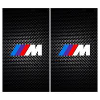 2 vnt. Automobilio logotipo centrinio statramsčio apsauginė plėvelė Anti-scratch Lipdukas BMW M E34 E36 E60 E90 E46 E39 E70 F10 F20 X5 X6 X1 M3 M5 M6 E71 F01 F02 F87