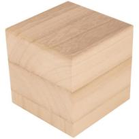Medinis objektas - Artémio - Medinis kubas - 10 cm - Vaikų dekoracija - Mišrus