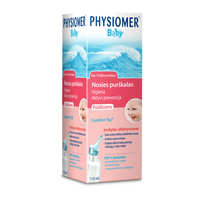 PHYSIOMER BABY, nosies purškalas kūdikiams, 115ml