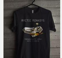 Arctic Monkeys marškinėliai, Arctic Monkeys juodi unisex marškinėliai visų dydžių S