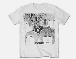 The Beatles Revolver Paprastas baltas marškinėlis Marškinėlis dovanai Dovanų visų dydžių 2XL