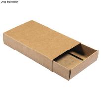 Rayher - Kraft Matchbox Large size 11cm 6 pieces ruda