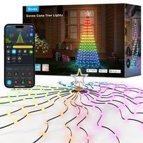 Govee Cone Tree Lights – išmanus RGBIC kūgio formos kalėdinis medis (Wi-Fi + Bluetooth, Alexa/Google)
