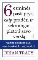 6 esminės paslaptys, kaip pradėti ir sėkmingai plėtoti savo verslą - Brian Tracy
