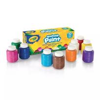 Crayola: Lengvai nuplaunamų dažų rinkinys - 10 vnt.