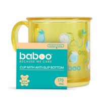 Baboo Stiklinė neslystančiu dugnu 170ml