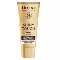 LIRENE_Shiny Touch maitinamasis nepermatomasis makiažo pagrindas Toffee 30ml