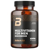 BioTech USA Multivitaminai vyrams – 60 tablečių