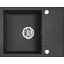 Granitinė virtuvinė plautuvė Kuchinox RAB, SBF_713Y, Black