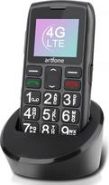 "artfone" senjorų mobilusis telefonas be sutarties su įkrovimo stotele, mobilusis telefonas senjorams su 1,77 colio spalvotu ekranu, 4G mobilusis telefonas su dideliais mygtukais, SOS pagalbos iškvietimo mygtukas, dvi SIM kortelės,
