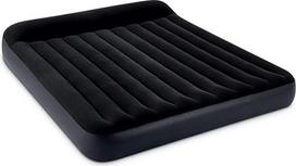 "Intex Dura Beam Pillow Rest" pripučiamas dvivietis čiužinys, juodas, 203 x 183 x 25 cm (ilgis x plotis x aukštis)
