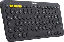 "Logitech K380" belaidė "Bluetooth" klaviatūra, kelių įrenginių ir lengvo perjungimo funkcija, "Windows" ir "Apple" sparčiųjų klavišų kombinacijos, "PC" / "Mac" / planšetinis kompiuteris / mobilusis telefonas / "Apple iOS" + TV, vokiškas QWERTY išdėstymas