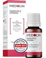 "Medolin®" nagų grybelio tirpalas - moksliškai patvirtintas poveikis - veiksmingas nagų lakas gražiems ir puoselėjamiems nagams | Nagų kietiklis | Tinka pėdoms ir rankoms, 10 ml