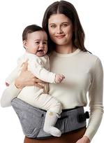 "Momcozy" klubų sėdynės nešioklė - originali 3D pilvo apsauga ir EVA masažinė plokštelė su įvairiomis kišenėmis naujagimiams ir mažyliams iki 20 kg (pilka, vidutinė)