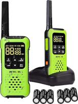 "Retevis RT649P Walkie Talkie", plaukiojanti vandeniui atspari radijo stotis IP67, PMR 446 be licencijos, 16 kanalų, SOS signalas, LED žibintuvėlis, "Walkie Talkie", skirta banglentėms, gelbėjimui, avarinei pagalbai, baidarėms, žvejybai, medžioklei,