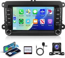 2G + 64G belaidis Carplay Android 13 automobilinis radijas VW Golf 5 6 Passat Polo Tiguan Touran Caddy Skoda Seat 7 colių automobilinis radijas su Android GPS navigacija WiFi Mirror Link Bluetooth FM/RDS/SWC