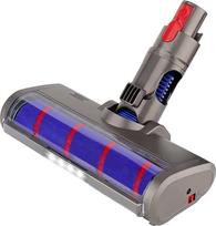 Asdazrxy minkštas velenėlių šepetys Dyson V7 V8 V8 V10 V11 belaidžiams dulkių siurbliams, elektrinis grindų antgalis, minkštas grindų valymo šepetys, skirtas Dyson V7 V8 V10 V11 serijos dulkių siurbliams