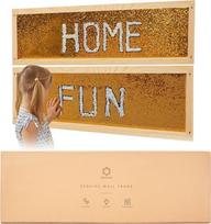 Dygsniuotos sienos 2 pakuotės | Dvipusė dygsniuotų lentų lenta vaikams | Sensory Sequin Fabric Wall | Flip Sequin Board | Sienų ir kambarių sensorinė lenta