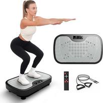 JOROTO JV30 Vibracinė plokštė | Viso kūno treniruotės namams | 9 kratymo režimai | 99 vibracijos lygiai | su pasipriešinimo juostų nuotolinio valdymo pulteliu | 150 kg apkrovos galia | Svorio metimas | Tonizavimas