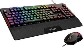 Primux Gaming GT-560 klaviatūra ir pelė | programuojami multimedijos klavišai su "Anti-Ghosting" technologija | pelė su aštuoniais mygtukais ir iki 10 000 DPI reguliuojamu jautrumu |