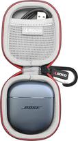 RLSOCO dėklas "Bose QuietComfort Ultra/QuietComfort Ultra 2nd Gen/Earbuds II/Earbuds 2" belaidėms ausinėms - juodas