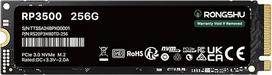 RONGSHU 256GB NVMe SSD M.2 PCIe Gen 3×4, 3500MB/s skaitymas, 3200MB/s rašymas, M.2 2280 vidinis SSD diskas, SLC spartinančioji atmintinė 3D NAND TLC, suderinamas su nešiojamaisiais ir stacionariais kompiuteriais (RP3500)